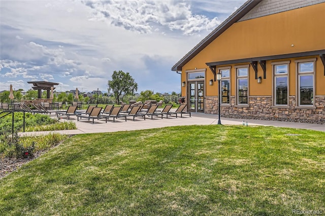 5495 Espana Ct, Denver, CO 80249 - view of green lawn