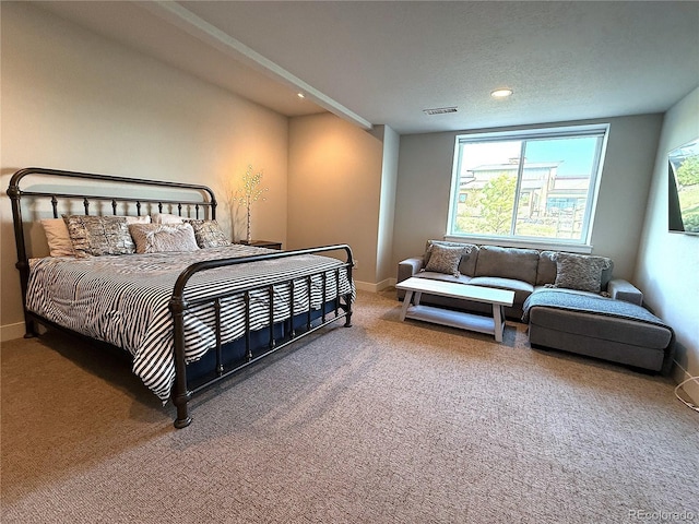 3125 Red Kit Rd, Franktown, CO 80116 - bedroom featuring carpet, multiple windows, and recessed lighting