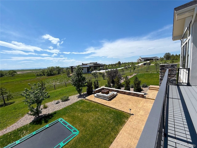 3125 Red Kit Rd, Franktown, CO 80116 - view of yard featuring a rural view