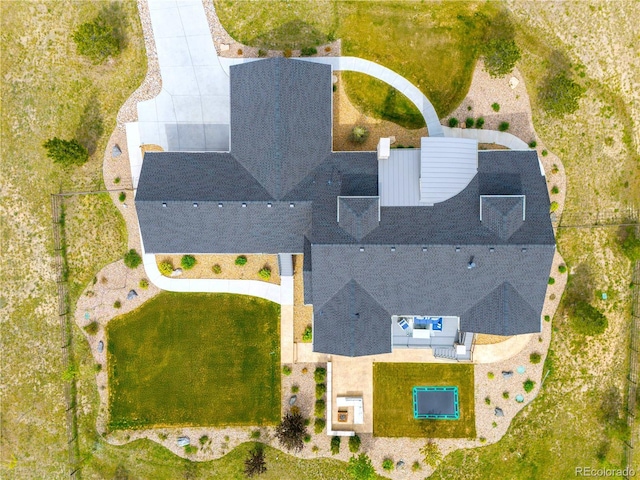 3125 Red Kit Rd, Franktown, CO 80116 - view from above of property