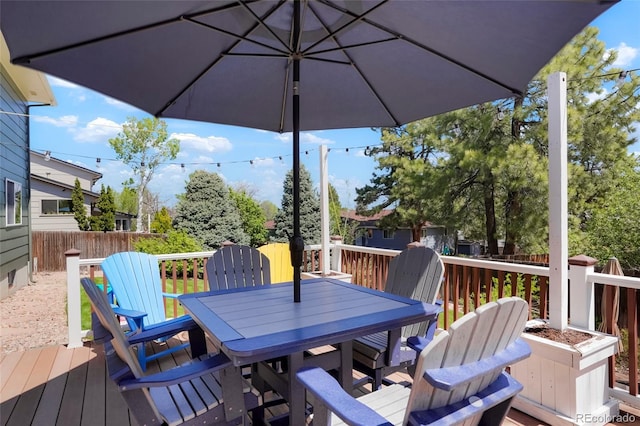 978 Mercury Cir, Lone Tree, CO 80124 - deck with outdoor dining space