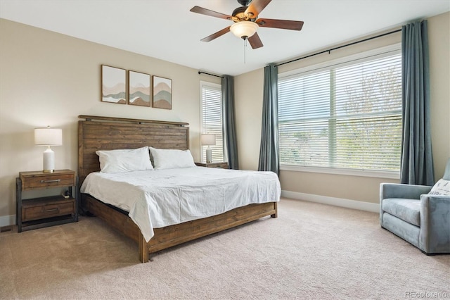 10029 Winterthur Ct, Highlands Ranch, CO 80129 - bedroom featuring carpet, baseboards, and ceiling fan