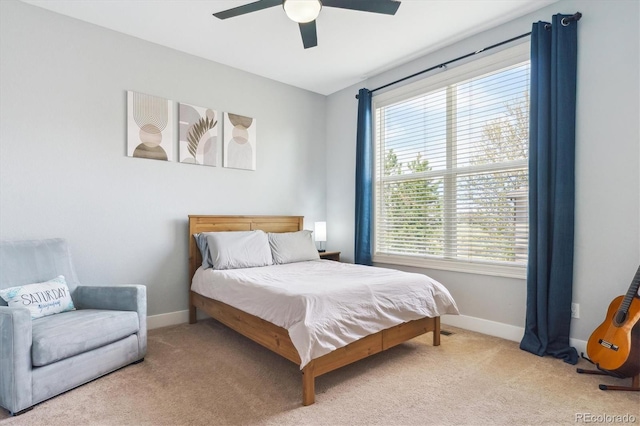 10029 Winterthur Ct, Highlands Ranch, CO 80129 - bedroom featuring carpet flooring, baseboards, and ceiling fan