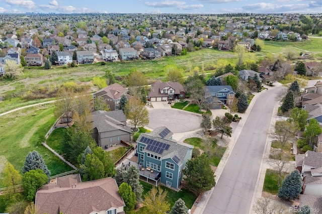10029 Winterthur Ct, Highlands Ranch, CO 80129 - bird's eye view featuring a residential view