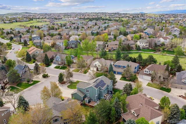 10029 Winterthur Ct, Highlands Ranch, CO 80129 - birds eye view of property with a residential view