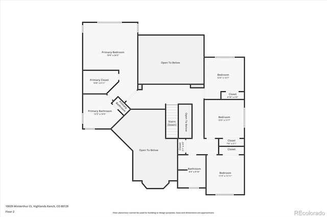 10029 Winterthur Ct, Highlands Ranch, CO 80129 - plan