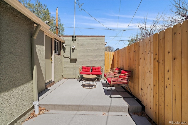 3420 Julian St, Denver, CO 80211 - view of patio featuring fence