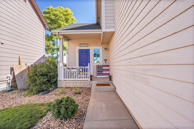 10521 Taylor Ave, Firestone, CO 80504 - view of exterior entry featuring covered porch