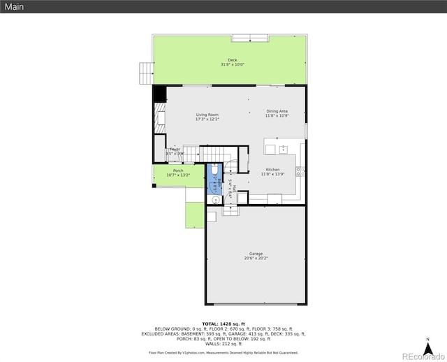 10521 Taylor Ave, Firestone, CO 80504 - view of property floor plan