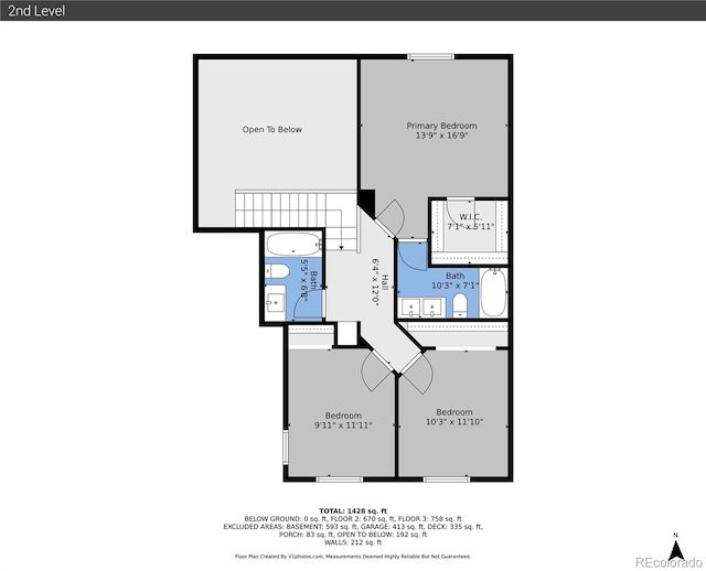 10521 Taylor Ave, Firestone, CO 80504 - view of property floor plan