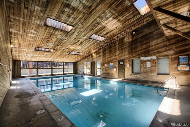 519 Wright St Unit 108, Lakewood, CO 80228 - indoor community pool featuring a skylight