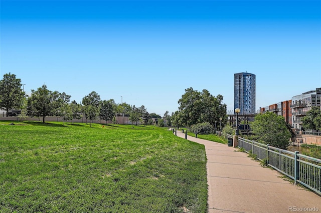 1401 Wewatta St Unit 308, Denver, CO 80202 - surrounding community with a lawn