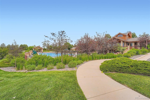 22019 E Arbor Dr, Aurora, CO 80016 - view of community featuring a lawn