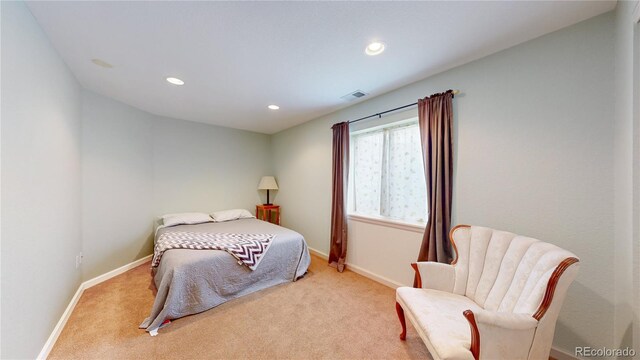14833 Vine St, Thornton, CO 80602 - bedroom with baseboards, carpet floors, and recessed lighting