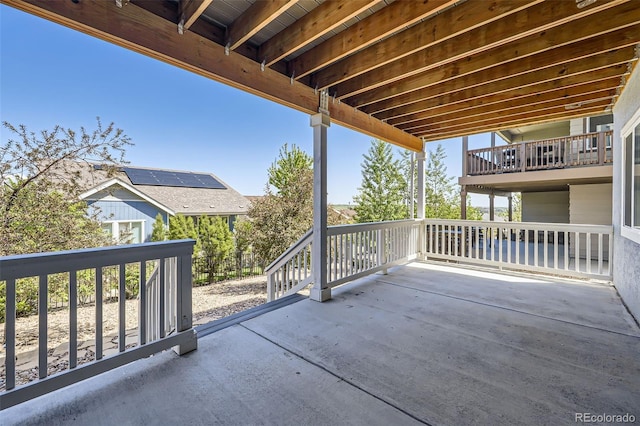 view of patio / terrace