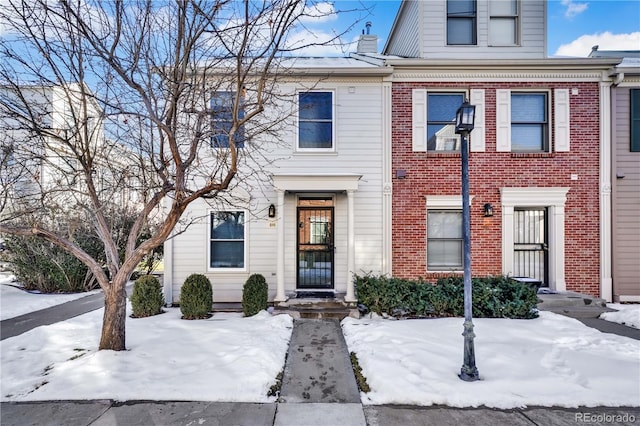 view of townhome / multi-family property