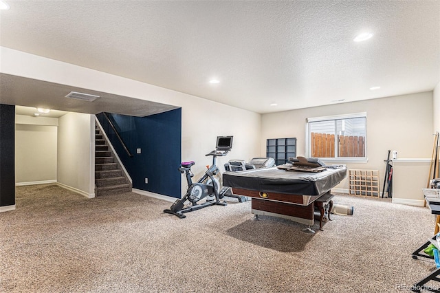 6817 Sequoia St, Frederick, CO 80530 - game room featuring carpet floors, pool table, and baseboards