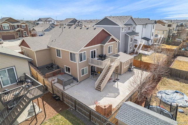 6817 Sequoia St, Frederick, CO 80530 - bird's eye view with a residential view