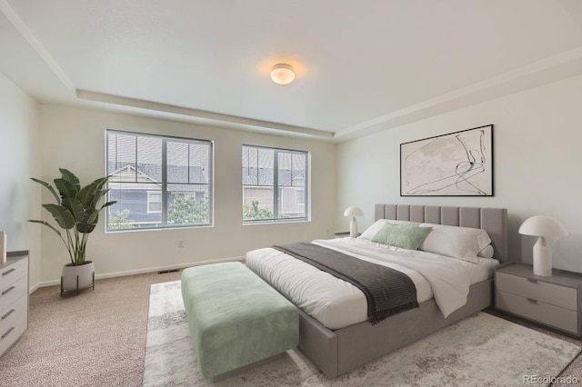 4414 Walden St, Denver, CO 80249 - bedroom with a raised ceiling and light colored carpet