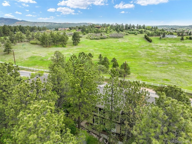 404 Raspberry Ln, Monument, CO 80132 - overview of rural landscape with mountains