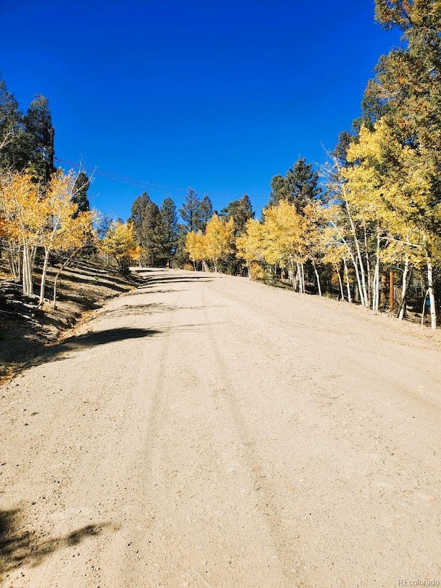 view of road