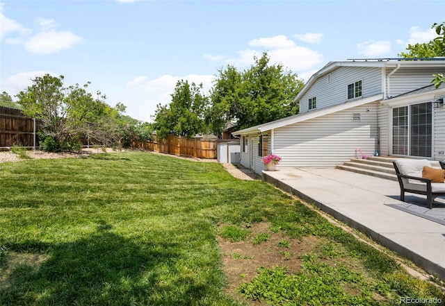 7371 Otis Ct, Arvada, CO 80003 - view of yard featuring a patio area