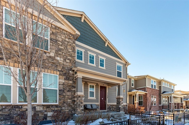 view of craftsman-style home