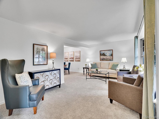 4670 E Euclid Cir, Centennial, CO 80121 - living room with carpet flooring and baseboards