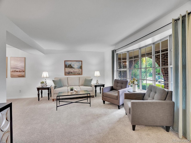 4670 E Euclid Cir, Centennial, CO 80121 - living area featuring carpet flooring and baseboards