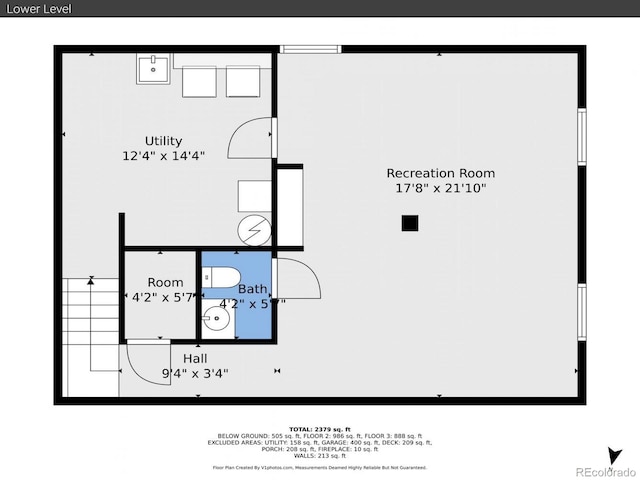4670 E Euclid Cir, Centennial, CO 80121 - property floor plan