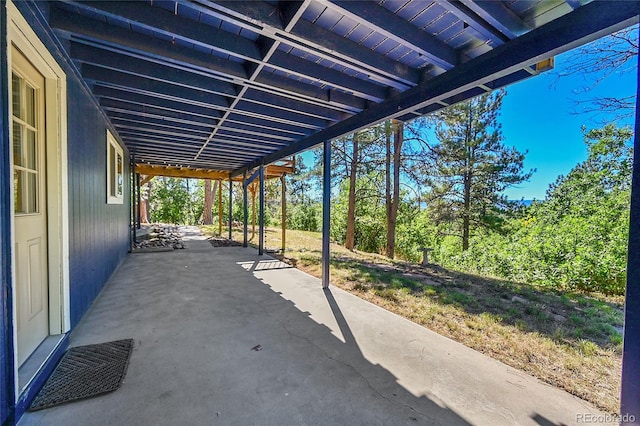 view of patio / terrace