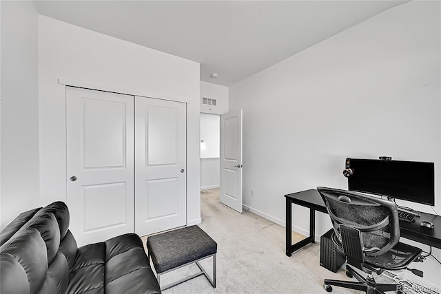 4027 E 98th Pl, Thornton, CO 80229 - office area with light carpet and baseboards