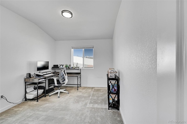 4027 E 98th Pl, Thornton, CO 80229 - carpeted office with lofted ceiling and baseboards