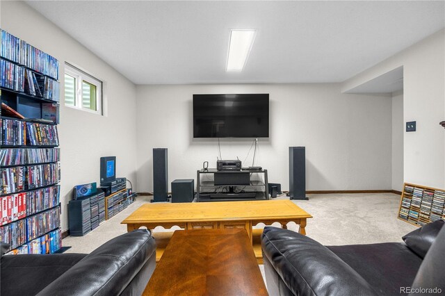 9960 Garland Ln, Broomfield, CO 80021 - carpeted living room featuring baseboards