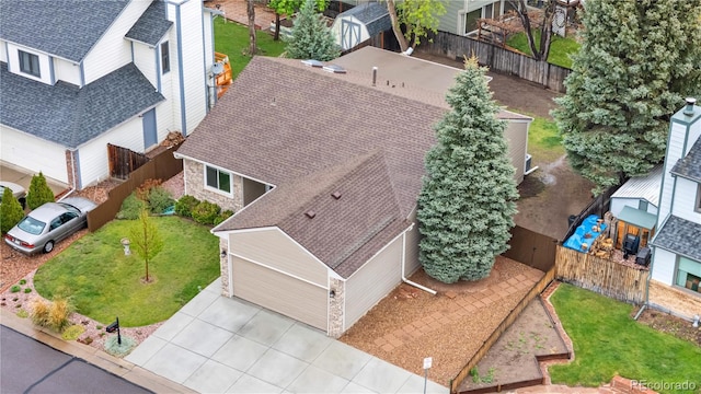9960 Garland Ln, Broomfield, CO 80021 - aerial view of residential area