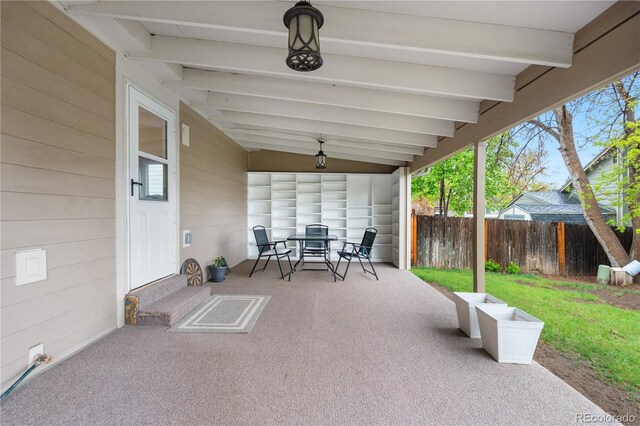 9960 Garland Ln, Broomfield, CO 80021 - view of patio featuring outdoor dining area