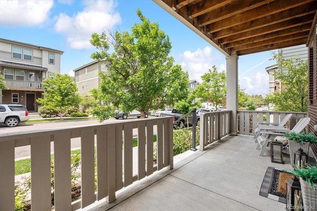 2395 S Troy Ct, Aurora, CO 80014 - balcony featuring a residential view