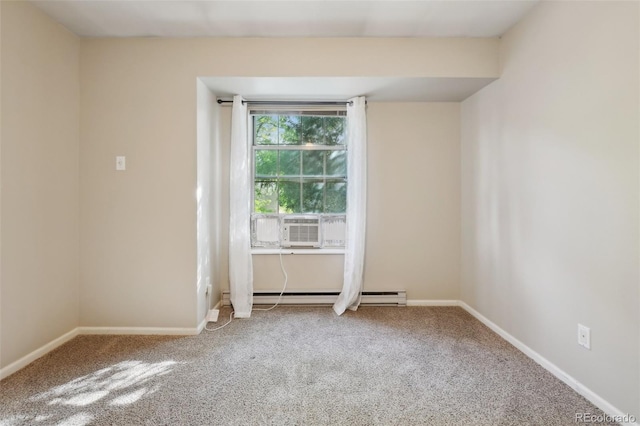 1601 W Swallow Rd Unit 9, Fort Collins, CO 80526 - carpeted spare room featuring baseboard heating and baseboards