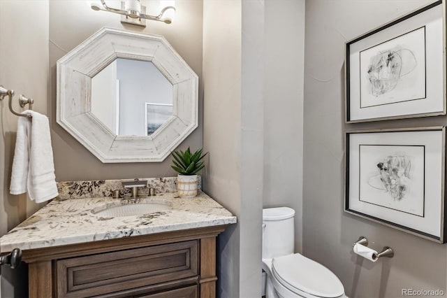 2600 S Adams St, Denver, CO 80210 - half bath featuring toilet and vanity