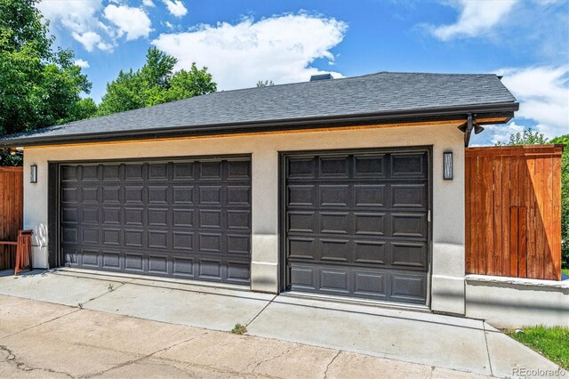 2600 S Adams St, Denver, CO 80210 - view of garage