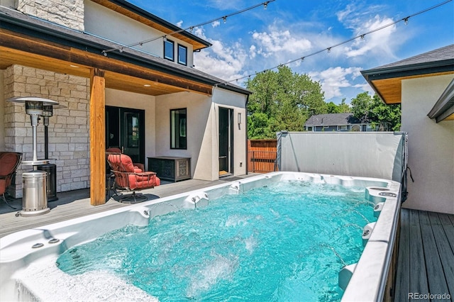 2600 S Adams St, Denver, CO 80210 - view of swimming pool with a deck