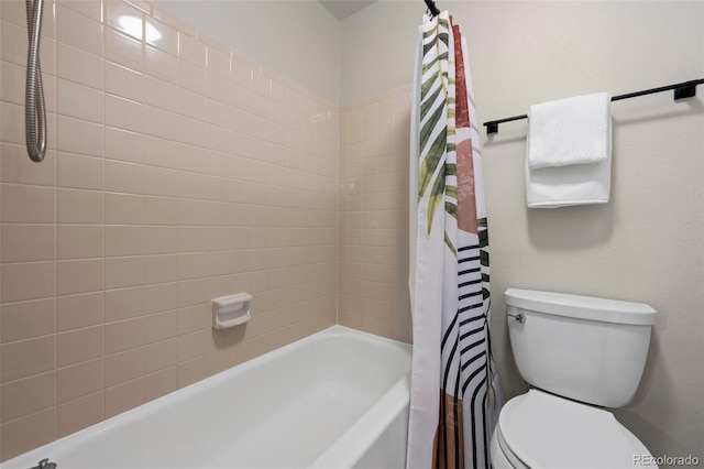 8378 S Upham Way Unit B305, Littleton, CO 80128 - bathroom featuring shower / bath combo and toilet