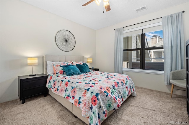 8378 S Upham Way Unit B305, Littleton, CO 80128 - bedroom with carpet and a ceiling fan