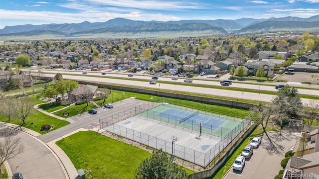 8378 S Upham Way Unit B305, Littleton, CO 80128 - aerial perspective of suburban area featuring a mountainous background