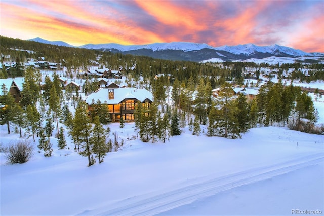 property view of mountains