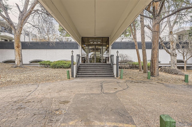 view of patio / terrace with fence