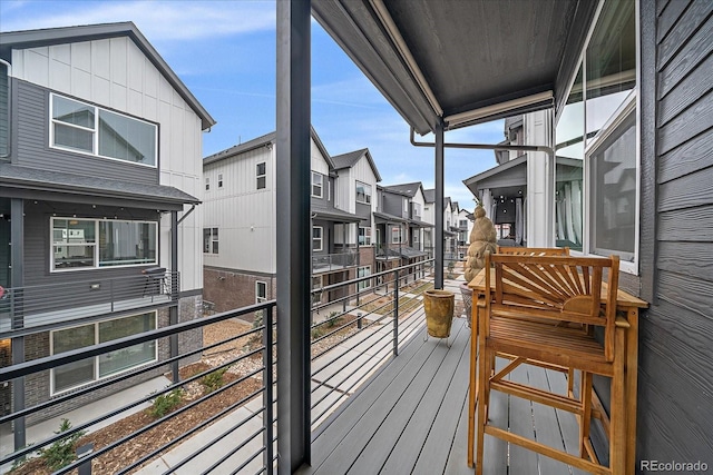 5189 Vivian St, Wheat Ridge, CO 80033 - deck featuring a residential view