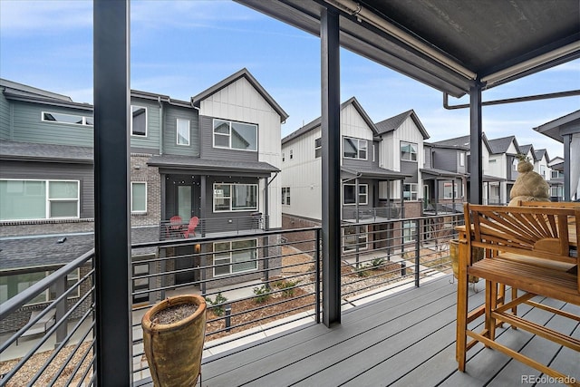 5189 Vivian St, Wheat Ridge, CO 80033 - deck featuring a residential view