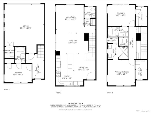 5189 Vivian St, Wheat Ridge, CO 80033 - view of floor plan / room layout