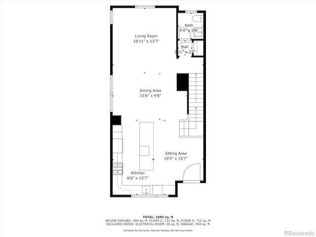 5189 Vivian St, Wheat Ridge, CO 80033 - view of room layout